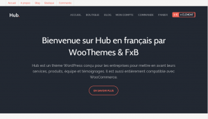 Hub par WooThemes [traduction française]